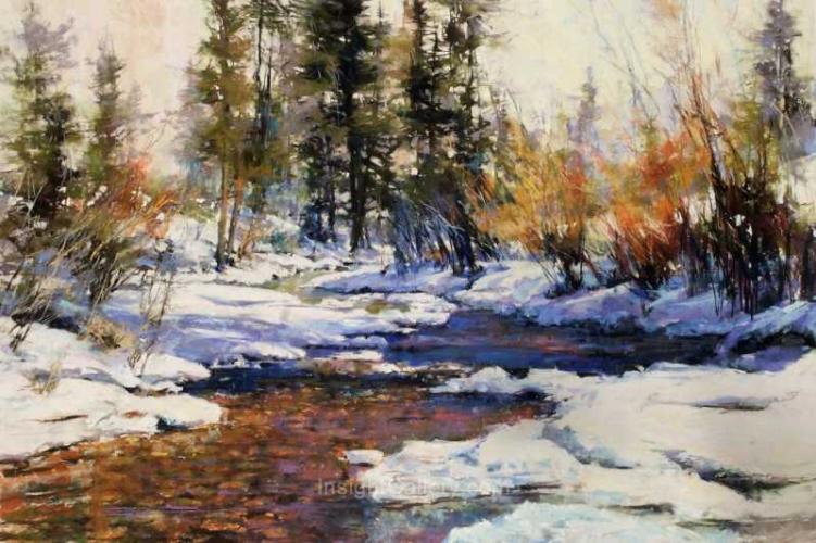 Winter in Canyon Creek by Clive R. Tyler